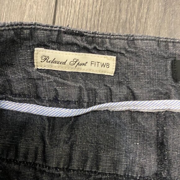 Weekend Max Mara Cotton Linen Blend Relaxed Fit Pants Size 4 - Picture 6 of 12